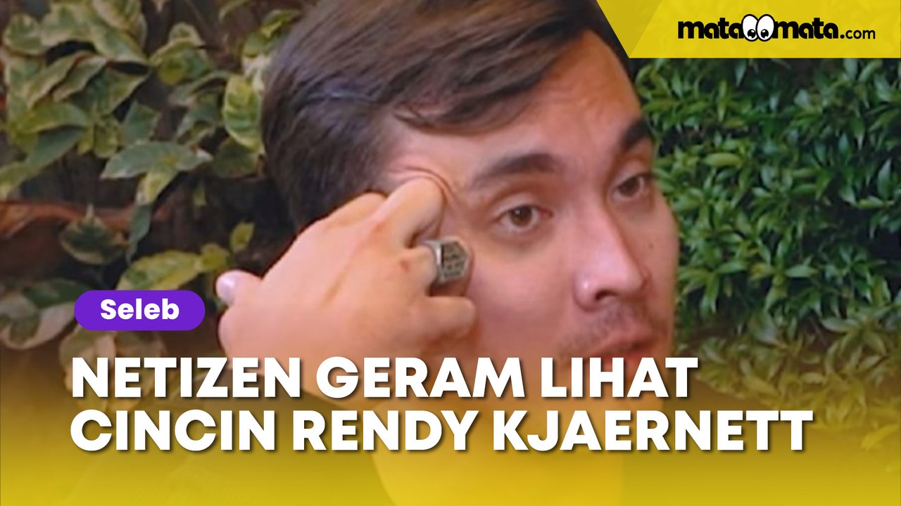 Lihat Inisial Nama Ini di Cincin Rendy Kjaernett, Netizen Malah Murka: Artis Sinetron Jago Akting!