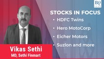 Stocks In Focus | HDFC Twins, Hero Moto, Eicher Motors, Suzlon & More | BQ Prime