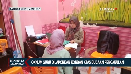 Oknum Guru Dilaporkan Korban Atas Dugaan Pencabulan Anak