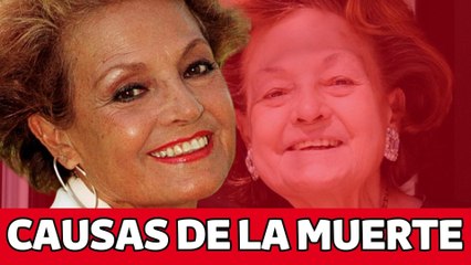 CAUSAS de la MUERTE de Carmen Sevilla