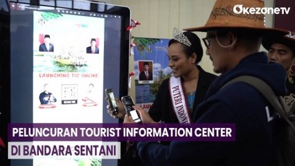 Скачать видео: Menparekraf Sandiaga Uno Luncurkan Tourist Information Center di Bandara Sentani Papua