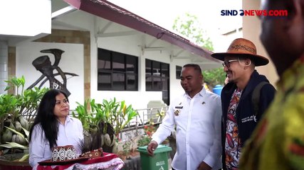 Sandiaga Uno Luncurkan Tourist Information Center di Bandara Sentani Papua