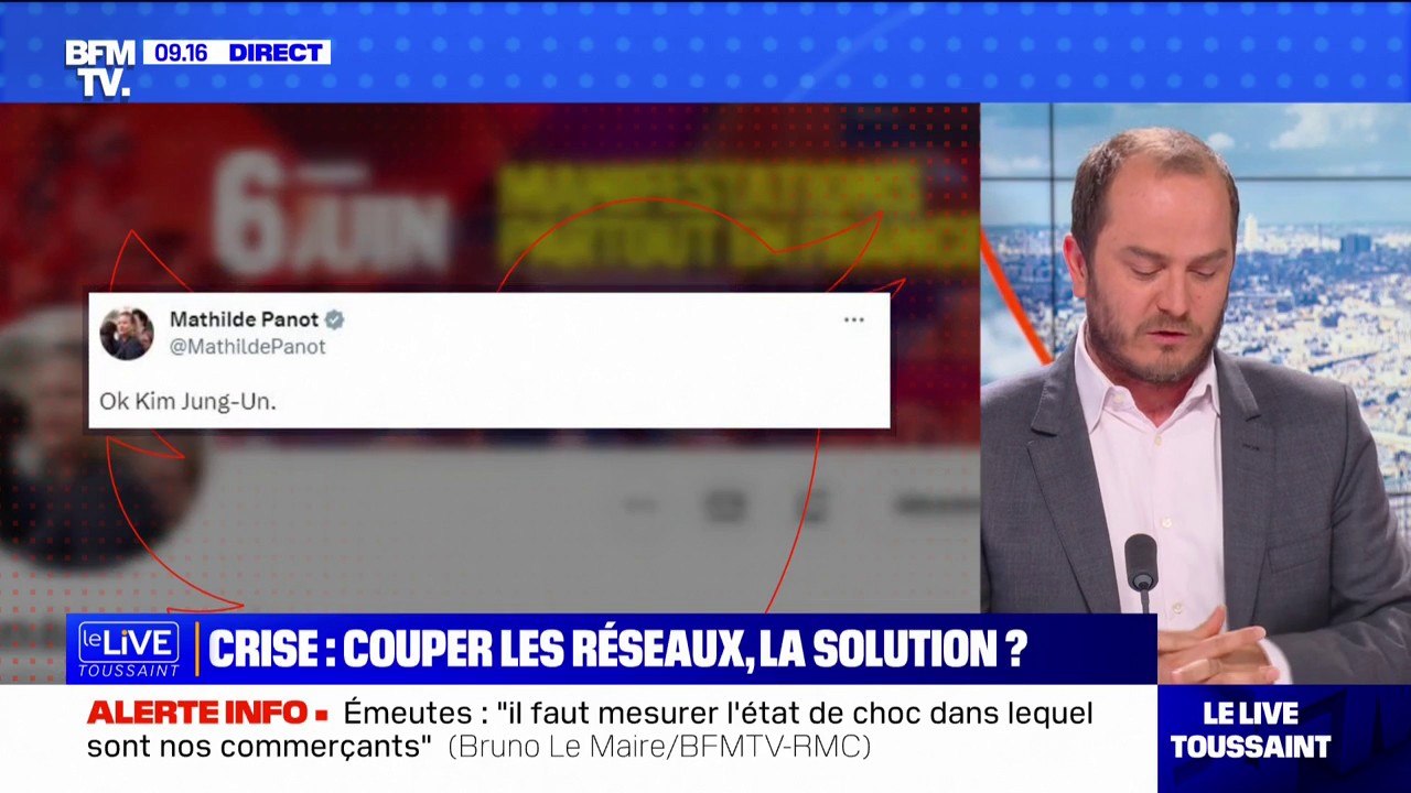 "Ok Kim Jung-Un" : les réactions politiques après la proposition d'Emmanuel Macron de "couper" les réseaux sociaux en cas de crise