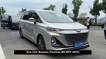New Faw Bestune Pentium M9 MPV 2023