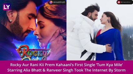 Alia Bhatt On Shooting ‘Tum Kya Mile’ Song From RRKPK Post Raha's Birth