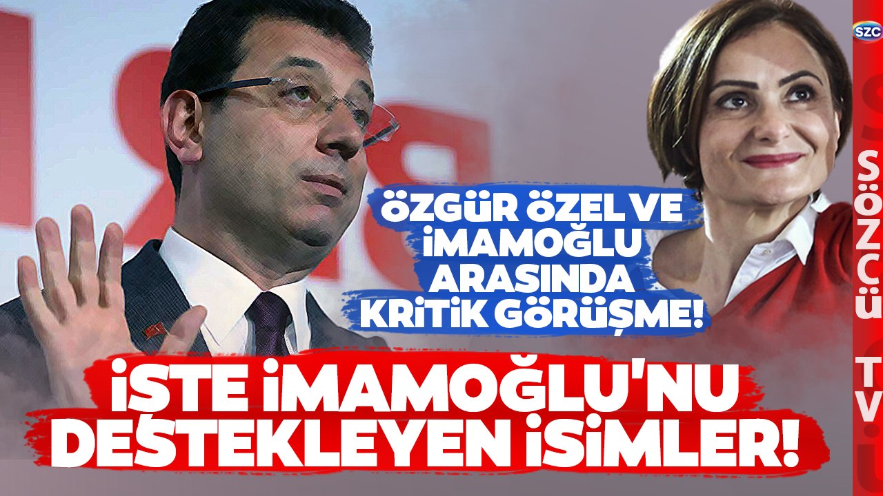 Ekrem İmamoğlu Canan Kaftancıoğlu'nu İstemiyor! İsmail Saymaz İddiasını Tek Tek Anlattı