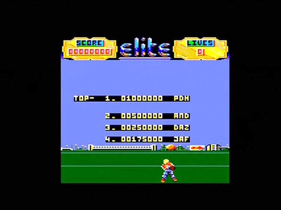 Space Harrier (Amstrad CPC) By Zeusdaz