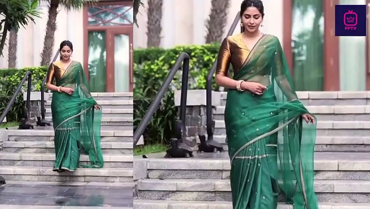 Aiswarya Lekshmi New Saree Series
