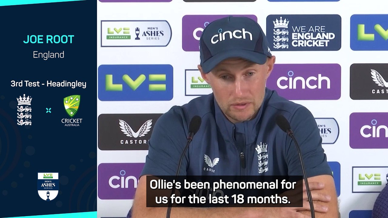 'Integral' Pope will be a huge miss for England - Root