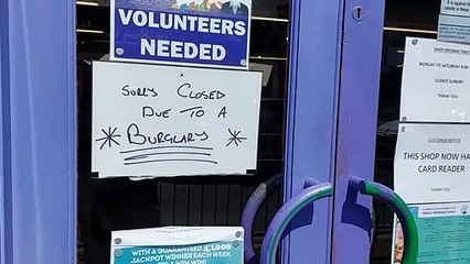 Alice House Hospice Shop Burglary