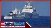 PCG: China coast guard hinarang ang mga barko ng Pilipinas