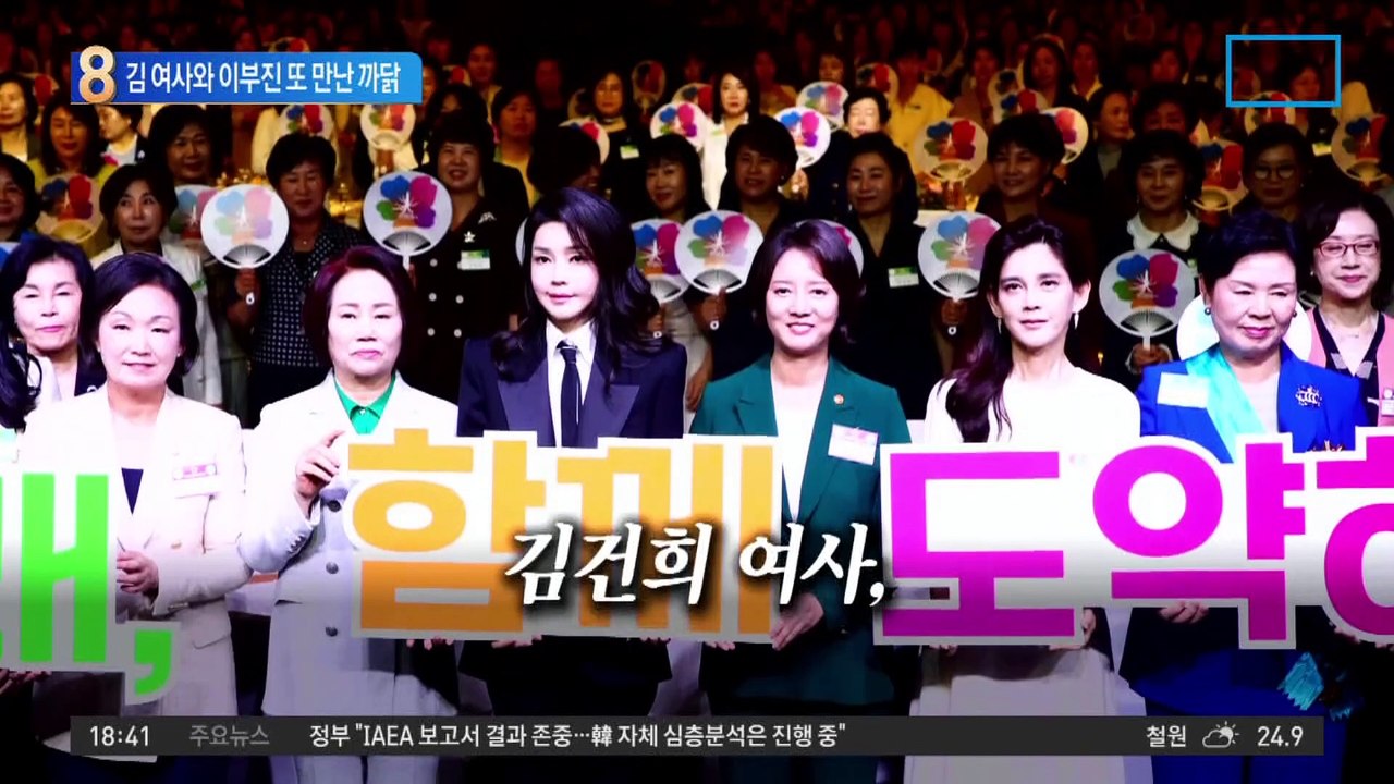 김 여사와 이부진 사장…다시 만난 까닭은?