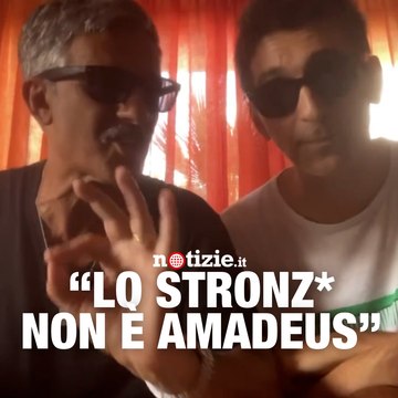 Fiorello: “Probabilmente Amadeus ce l’aveva con l’onorevole Sgarbi e il genio Morgan”