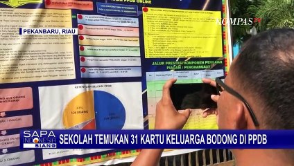 31 Kartu Keluarga Bodong Ditemukan saat PPDB di Riau