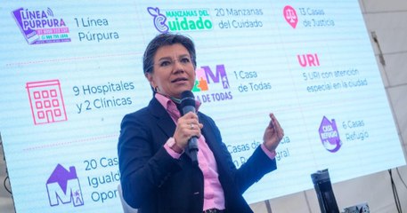Claudia López quiere hacerle frente a la inseguridad con un proyecto de Policía propia para Bogotá