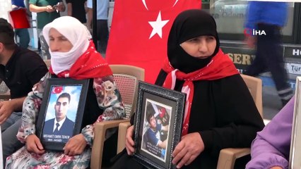 Muş'ta evlat nöbetine katılan anne: Yılanın başı HDP’dir