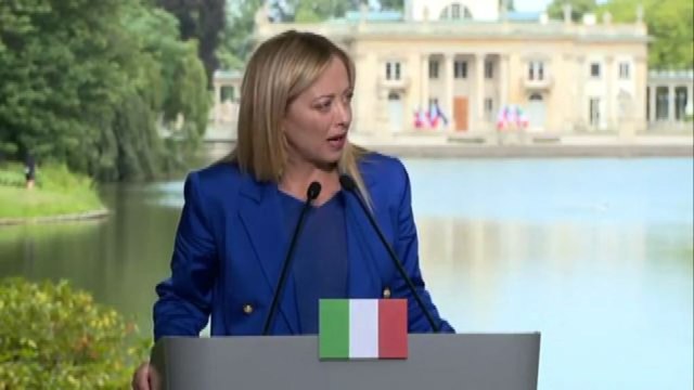 Meloni: Con Polonia stessa posizione, sostegno a Ucraina a 360 gradi