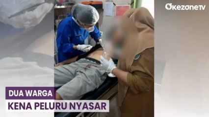 Sepasang Suami Istri Terkena Peluru Nyasar di Kabupaten Tangerang