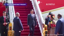 Momen Presiden Jokowi Tiba di Papua Nugini Disambut Langsung PM James Marape