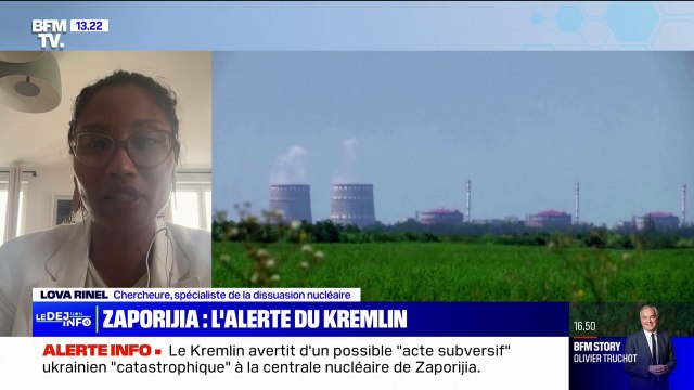 Zaporijia: On s'inquiète depuis 1 an [...] depuis 1 an, l'AIEA et les différentes instances diplomatiques alertent sur la situation de risque de la centrale de Zaporijia indique Lova Rinel, chercheuse et spécialiste de la dissuasion nucléaire