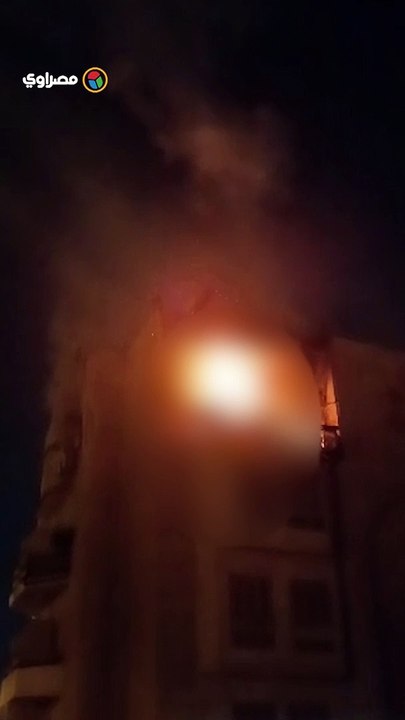 الحماية المدنية تنقذ مُسنا احتجزته النيران داخل شقته بالعبور