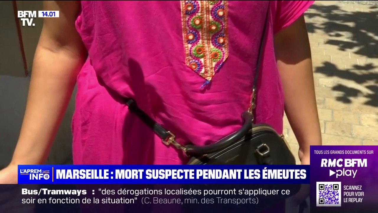 "Je veux savoir comment mon mari est mort": la femme de l'homme tué en marge des émeutes à Marseille témoigne sur BFMTV