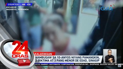 Umano'y nambugaw sa 10-anyos niyang pamangkin, arestado; biktima at 3 pang menor de edad, sinagip | 24 Oras