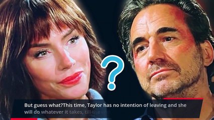 Will Taylor Succeed in Stopping Bridge’s Wedding Ceremony The Bold and The Beaut