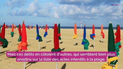 Attention, ces actes qui paraissent anodins sont pourtant interdits à la plage