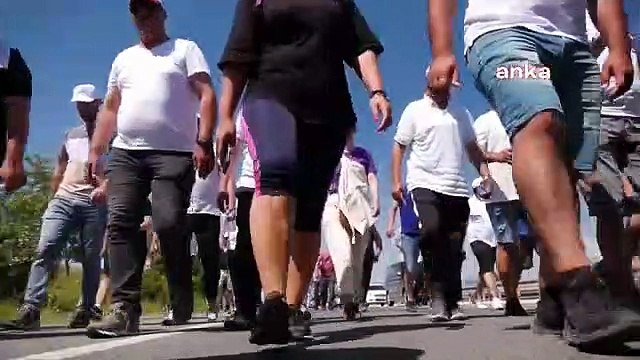 Bolu Belediye Başkanı Tanju Özcan Ankara'ya 'Değişim ve Adalet' yürüyüşü başlattı