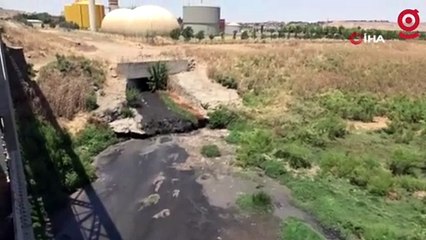 Basra Körfezi’ne kadar giden Dicle Nehri’nde korkutan görüntü