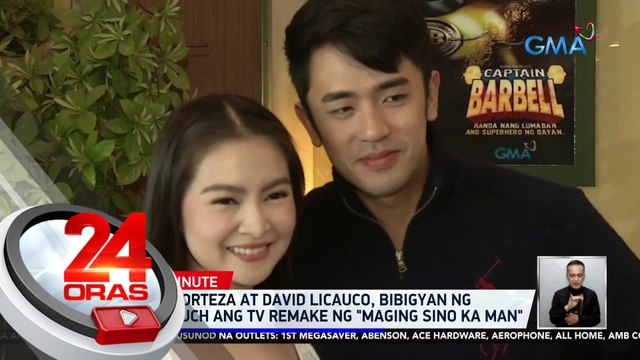 Barbie Forteza at David Licauco, bibigyan ng BarDa touch ang TV remake ng Maging Sino Ka Man | 24 Oras