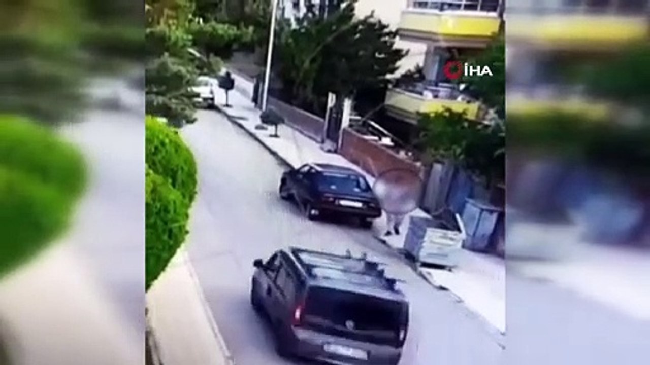 Oto hırsızı polisten kaçamadı