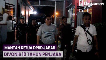 Tersangkut Penggelapan Dana Investasi, Mantan Ketua DPRD Jawa Barat Divonis 10 Tahun Penjara