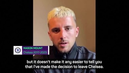 Download Video: Mount confirms Chelsea exit ahead of Manchester United move