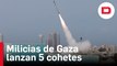 Milicias de Gaza lanzan cinco cohetes tras la retirada israelí del campo de refugiados de Yenín