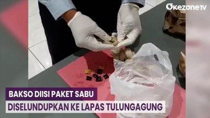 Modus Baru, Bakso Diisi Paket Sabu Diselundupkan ke Lapas Tulungagung