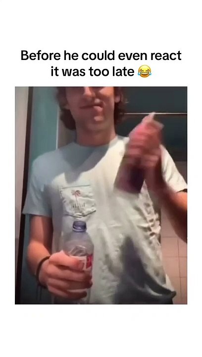 Before he could even react it was too late