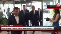 Meral Akşener, Gelecek Partisi Genel Başkanı Ahmet Davutoğlu ile görüştü