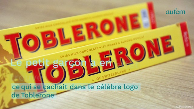 Ce détail dans le logo du Toblerone va vous rendre fou !