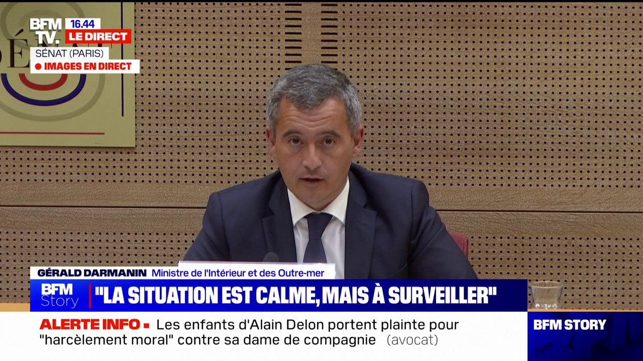 Mort de Nahel: "Le ministère de l'Intérieur s'est préparé immédiatement au fait qu'il pourrait y avoir des manifestations", affirme Gérald Darmanin