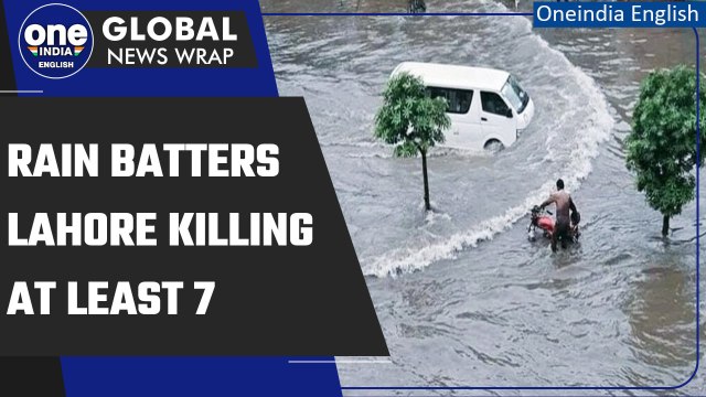 Pakistan: ‘Record-breaking' rain wreaks havoc in Lahore; at least 7 reported dead | Oneindia News
