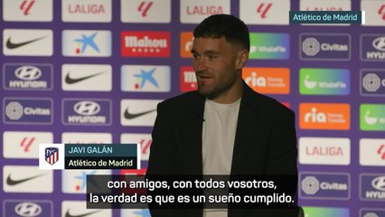 ATLÉTICO DE MADRID | Presentación de JAVI GALÁN | DIARIO AS