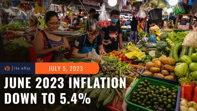 Inflation cools down further to 5.4% in June 2023