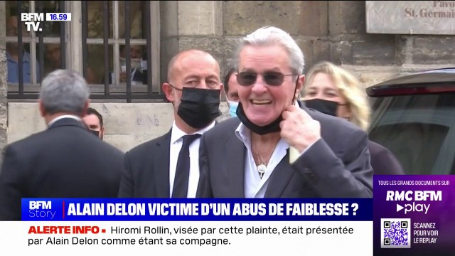 Les enfants d'Alain Delon portent plainte pour harcèlement moral et détournement de correspondances contre sa dame de compagnie