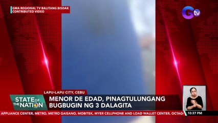 Menor de edad, pinagtulungang bugbugin ng 3 dalagita | SONA