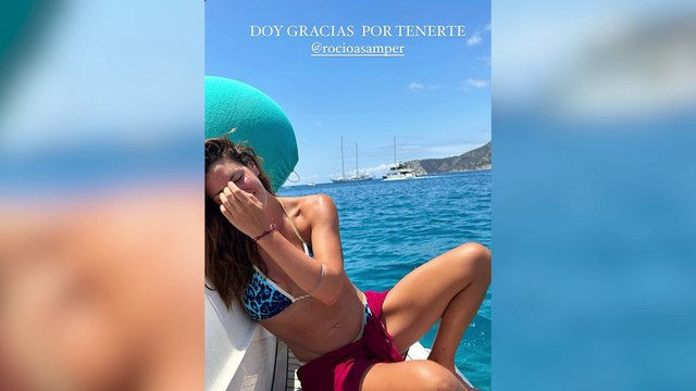 Anita y Laura Matamoros disfrutan juntas de Ibiza