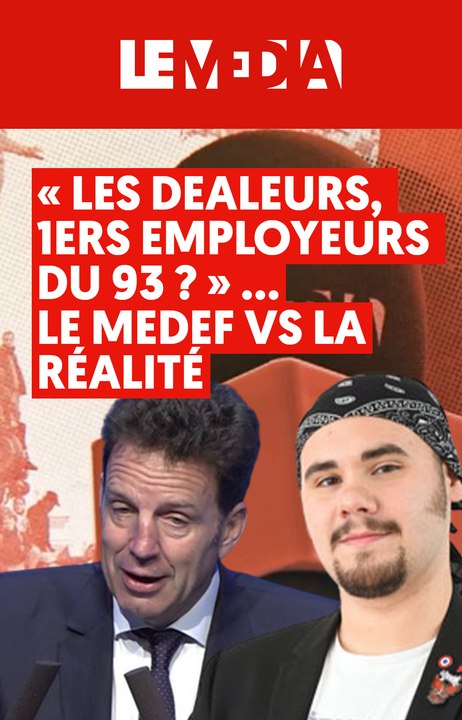 « Les dealers , 1ers employeurs du 93 ? » ce conseiller municipal répond au patron du MEDEF