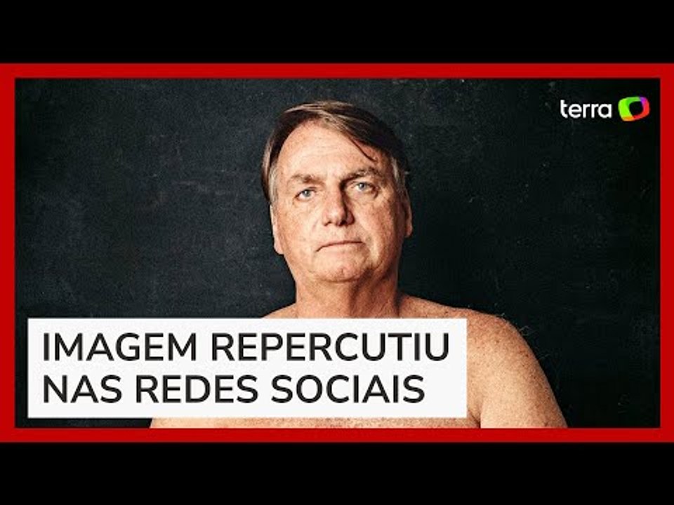 Fotógrafo mostra bastidores da foto de Bolsonaro sem camisa em que mostra cicatriz de facada