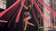 Circus performer almost takes flight on her multicore *Stunning Performance*